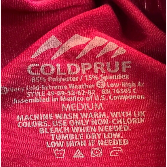 Coldpruf Womens purpleThermal Snow Pull On Stretch Base Layer M - Picture 5 of 7